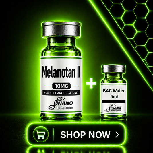 NANO - Melanotan 2 - 10mg + 3ml BAC Water