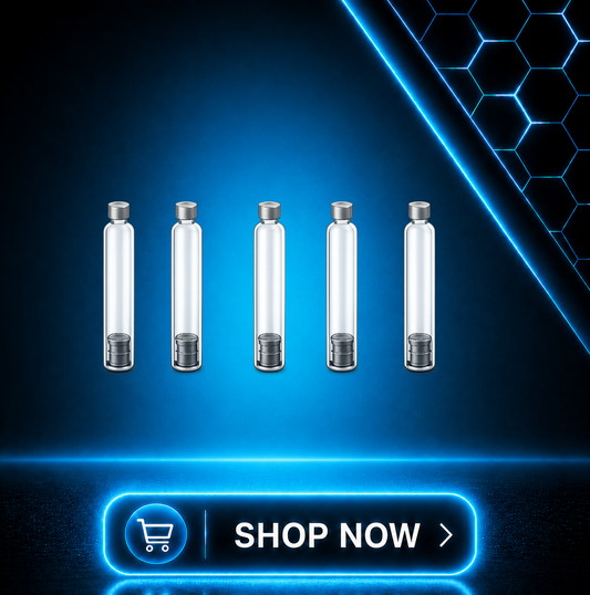 Reusable Pen Replacement Glass Cartridges 3ml